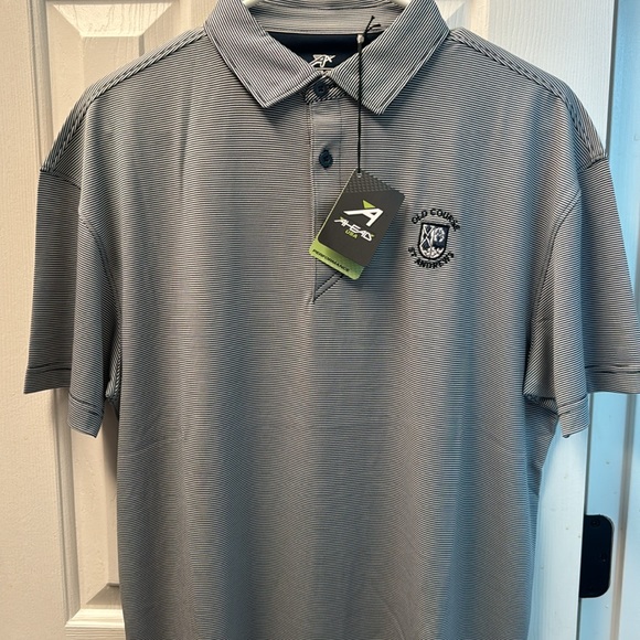 Men’s St Andrew’s Ahead golf polo size medium new with tag - Picture 2 of 4